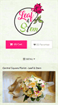 Mobile Screenshot of leafstem.com